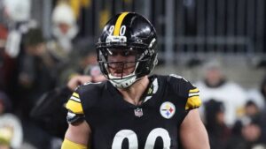 TJ Watt, de los Pittsburgh Steelers, en riesgo de perderse el próximo juego ante Miami Dolphins