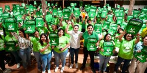 Encabeza Renán Sánchez Tajonar entrega de kits del Partido Verde en Tulum; destaca unidad y crecimiento histórico