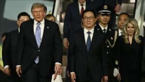 Donald Trump llega a Beijing; se reunirá con Xi Jinping, presidente de China