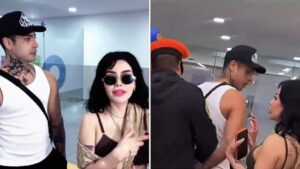 Detienen a Naim Darrechi en Aeropuerto de CdMx y Sol León lo defiende